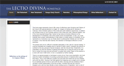 Desktop Screenshot of lectio-divina.org