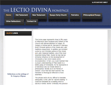Tablet Screenshot of lectio-divina.org